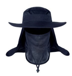 Sombrero con protección CAPTAIN SOM-03 AZUL