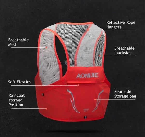 MOCHILA PARA CORRER AONIJIE RUNNING C932 - Imagen 4