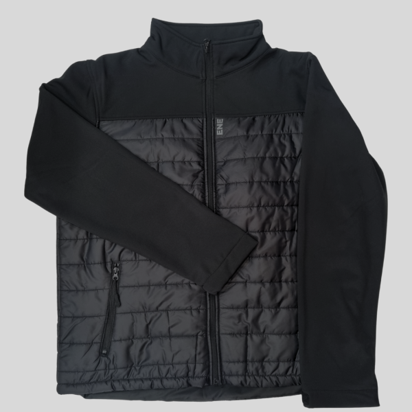CHUMPA CON ZIPPER ENE NEGRA-6466 TALLA L CHUM-NEGRA-ENE-L - Imagen 2