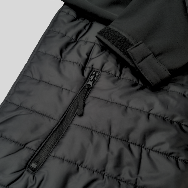 CHUMPA CON ZIPPER ENE NEGRA-6466 TALLA L CHUM-NEGRA-ENE-L - Imagen 4