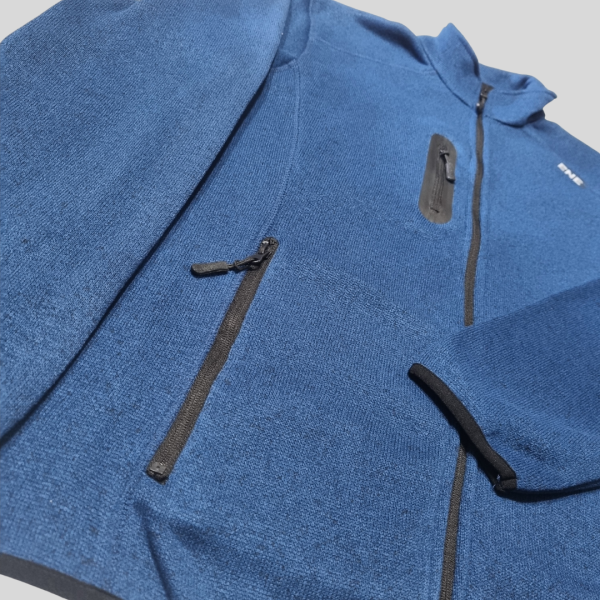 SUETER CON ZIPPER ENE AZUL-20169 TALLA L SUE-AZUL-ENE-L