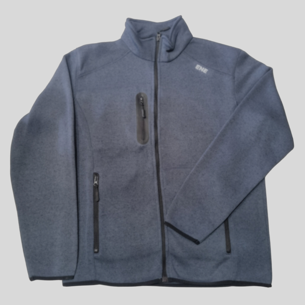 SUETER CON ZIPPER ENE CENIZO-20169 TALLA M SUE-CENIZO-ENE-M - Imagen 2