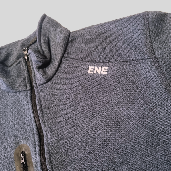 SUETER CON ZIPPER ENE CENIZO-20169 TALLA M SUE-CENIZO-ENE-M - Imagen 3