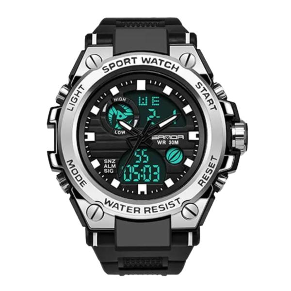 Reloj análogo/digital SANDA 739 NEGRO GRS