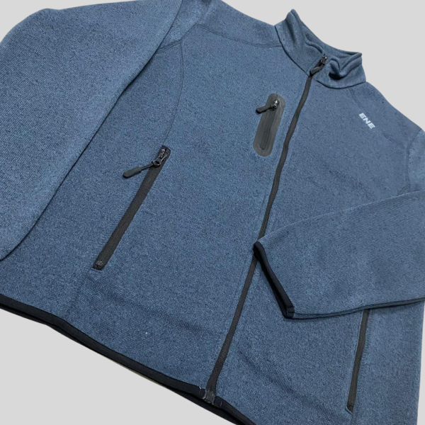 SUETER CON ZIPPER ENE CENIZO-20169 TALLA M SUE-CENIZO-ENE-M