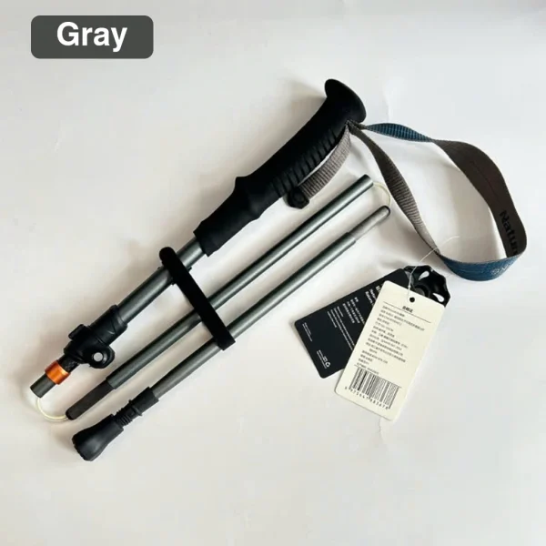 BASTON DE SENDERISMO PLEGABLE FIBRA DE CARBONO/ ALUMINIO NATUREHIKE CNK2450DS012 - Imagen 2
