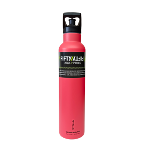 TERMO FIFTY ACERO INOXIDABLE CORAL  25 OZ