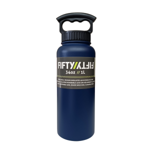 TERMO FIFTY ACERO INOXIDABLE AZUL 34OZ