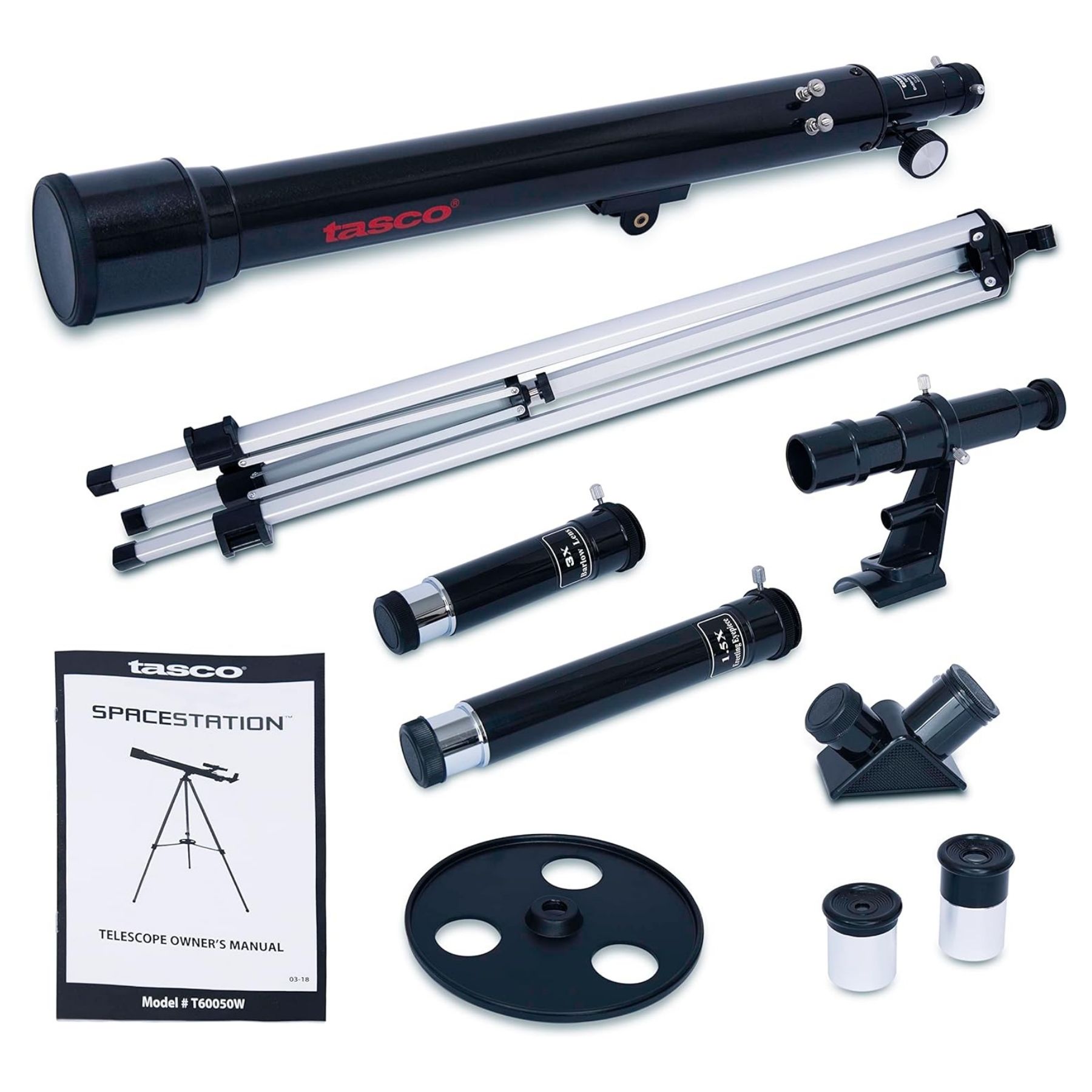 TELESCOPIO REFRACTOR TASCO 50X600mm T60050W - Imagen 3