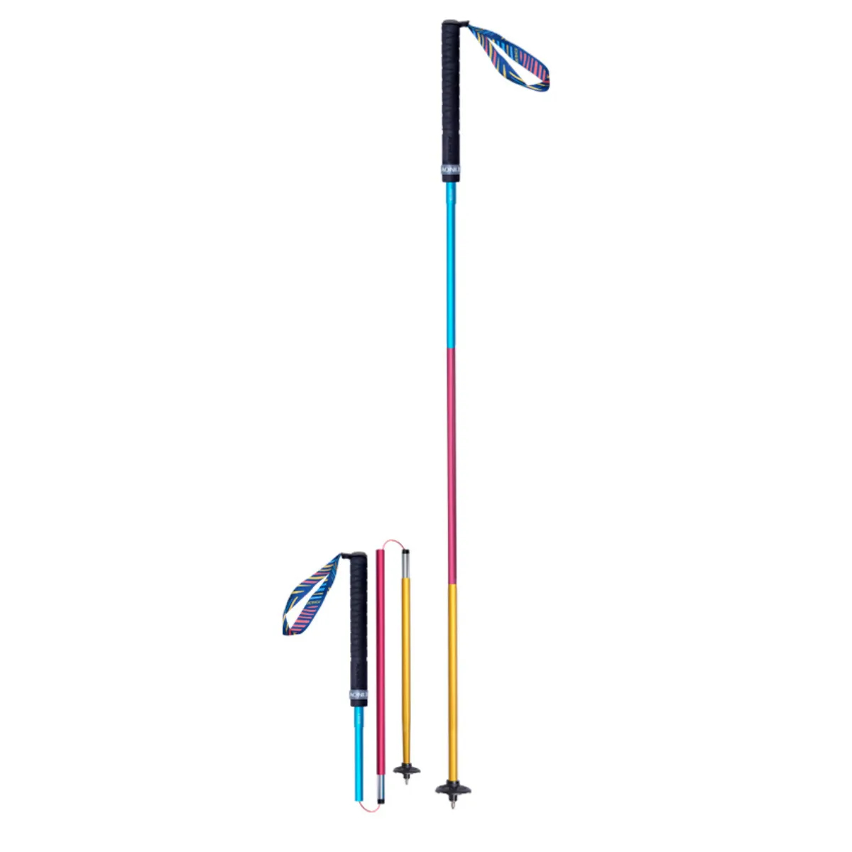 SET DE BASTONES PLEGABLES PARA SENDERISMO 130cm E4201 AONIJIE - Imagen 4