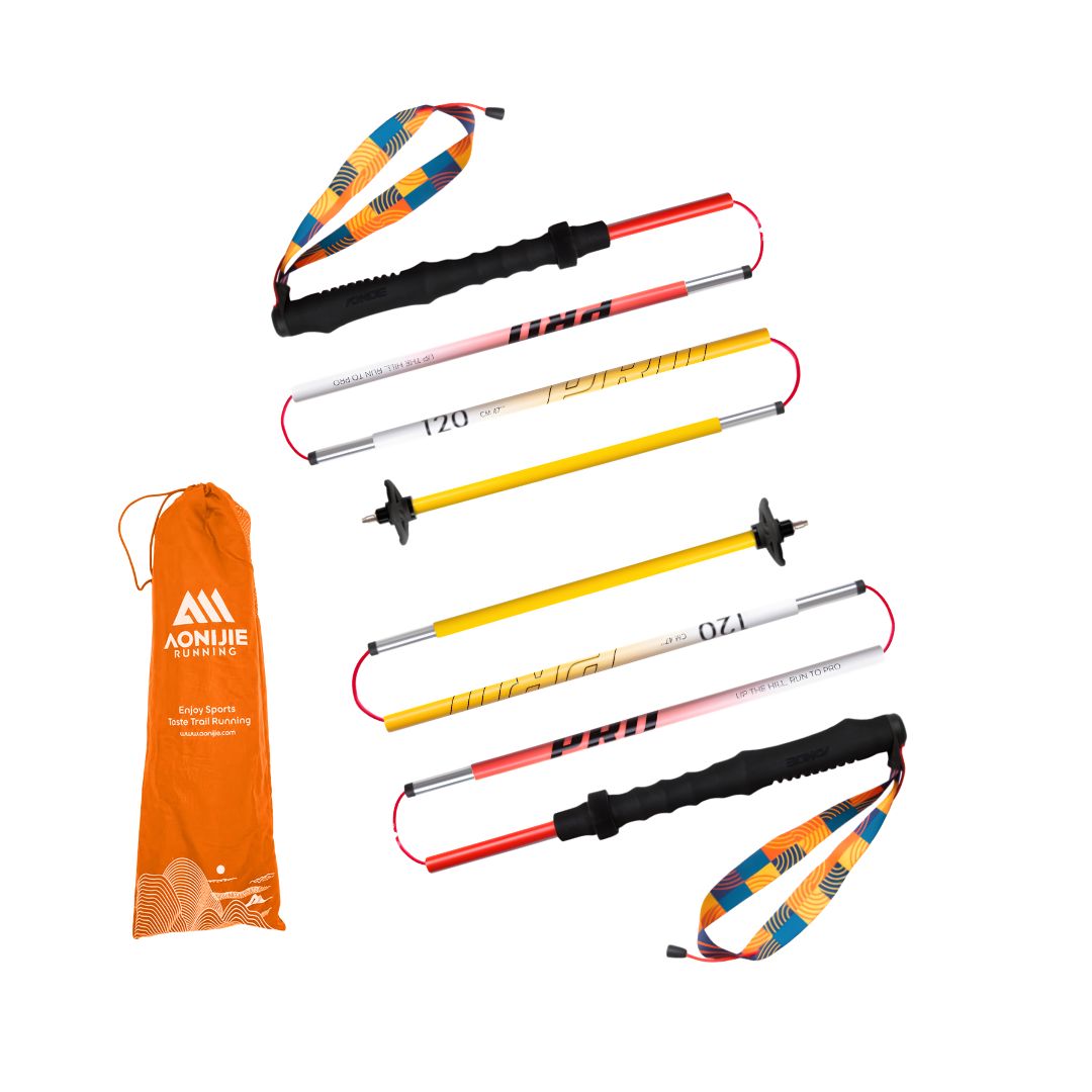 SET DE BASTONES PLEGABLE PARA SENDERISMO 120cm E4207 AONIJIE - Imagen 2