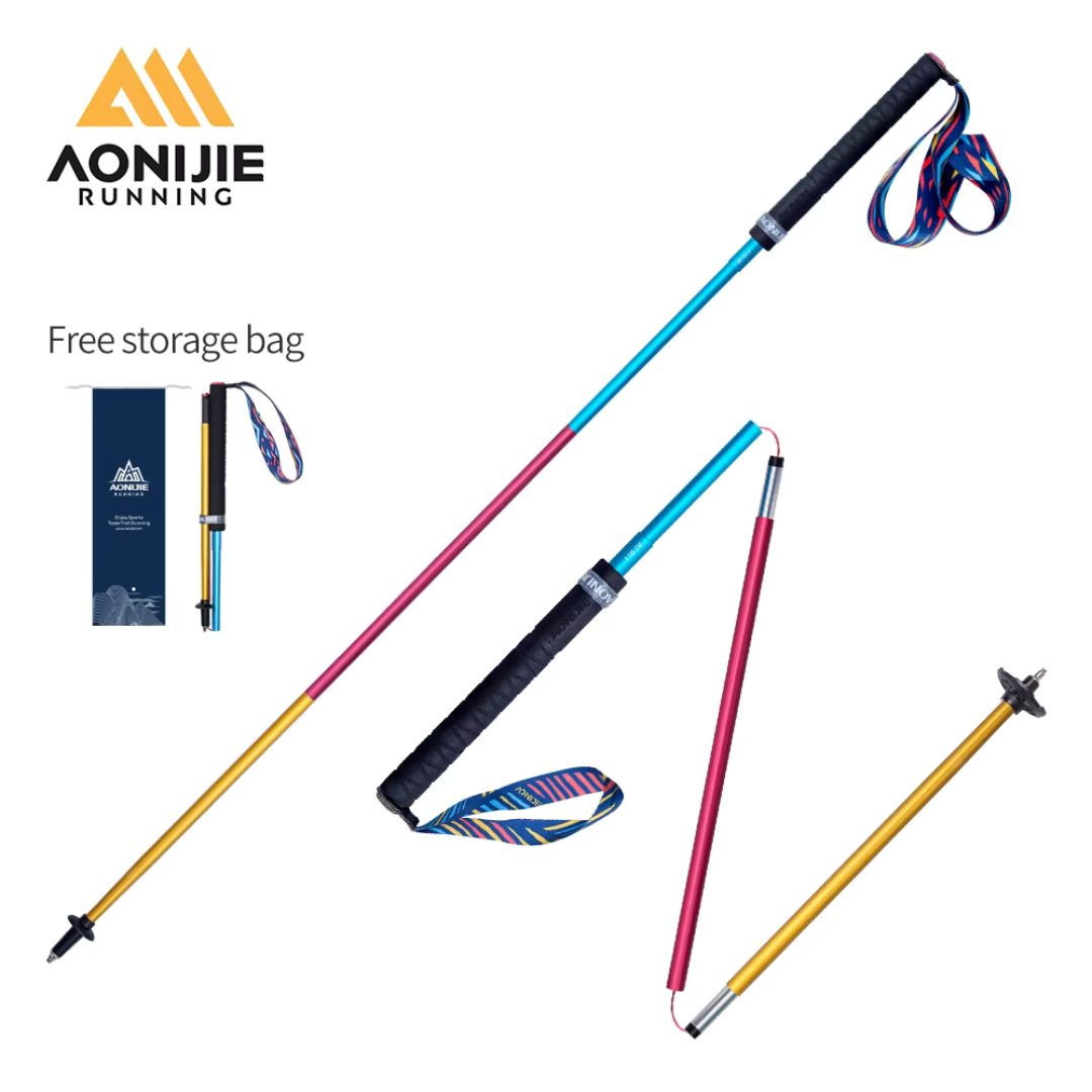 SET DE BASTONES PLEGABLES PARA SENDERISMO 130cm E4201 AONIJIE - Imagen 2
