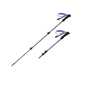 BASTÓN PARA SENDERISMO FIBRA DE CARBÓN 57-120cm