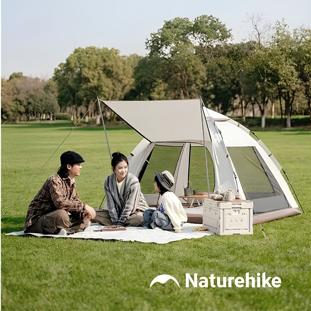 TIENDA D/ CAMPAÑA 3 PERSONAS 3-VENTANAS Oak Brown NATUREHIKE - Imagen 4