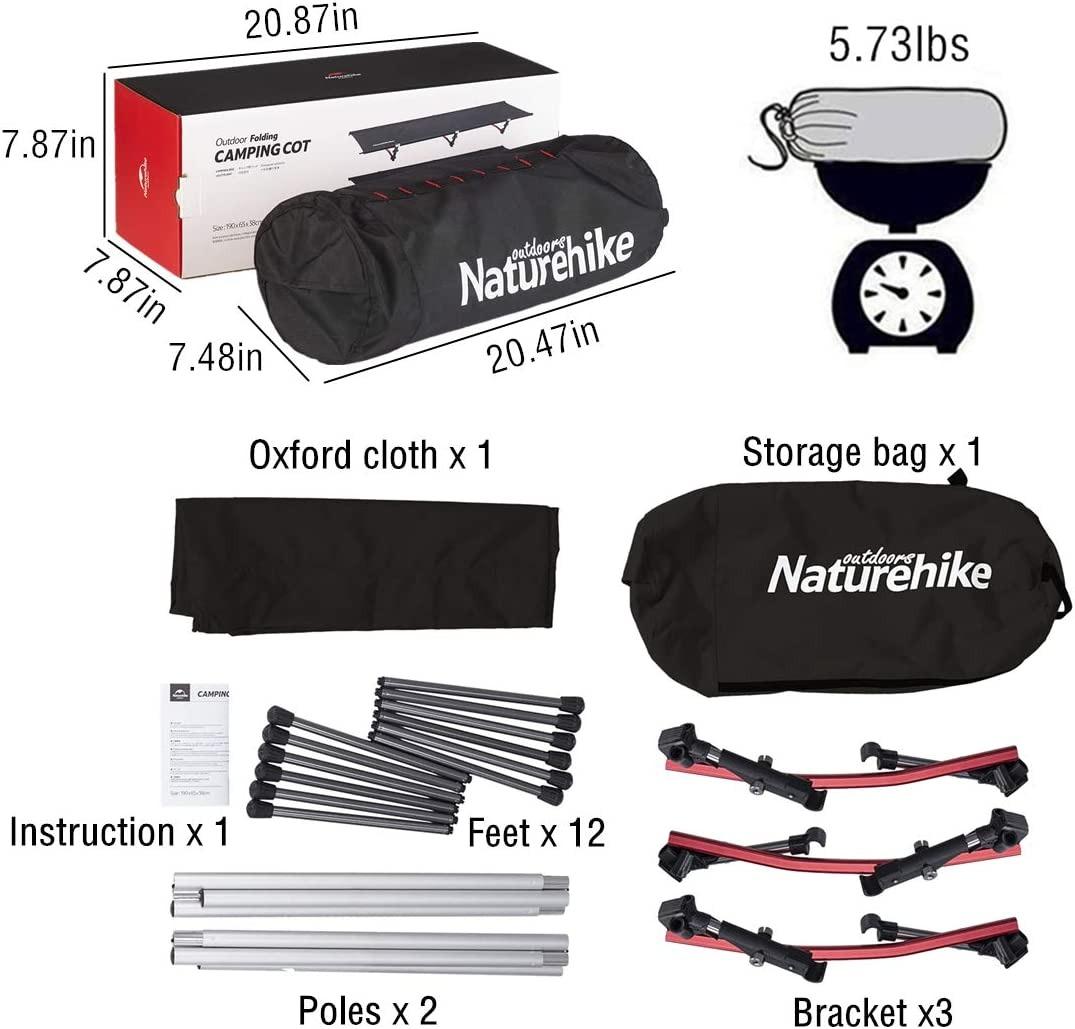 CAMA PORTATIL NATUREHIKE - Imagen 3