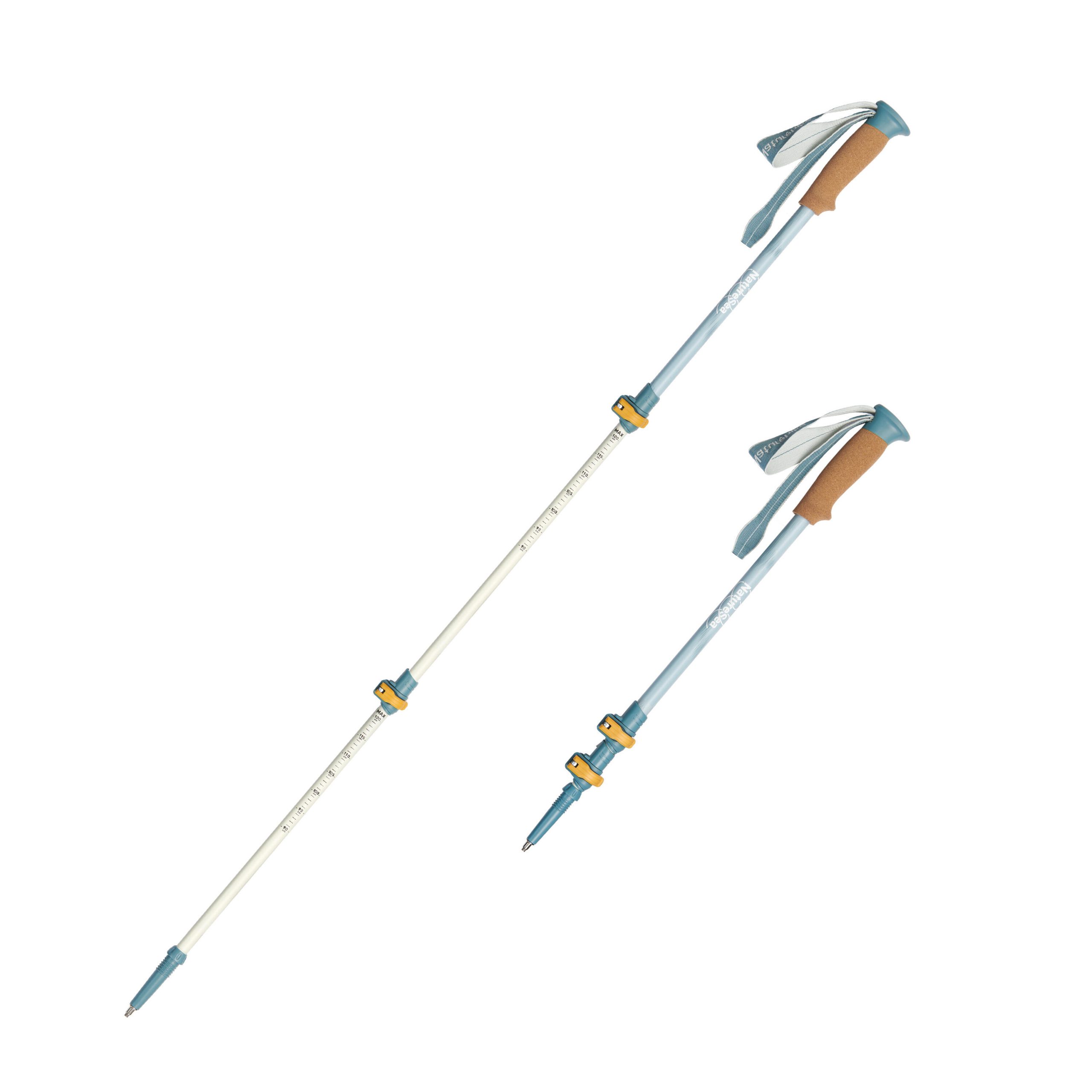 BASTON DE SENDERISMO DE ALUMINIO SEA-BLUE NATUREHIKE
